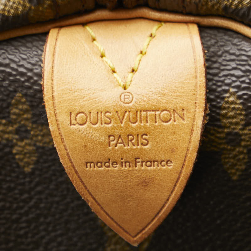 LOUIS VUITTON Brown Monogram Leather Keepall 60 Boston Bag - Picture 11 of 13